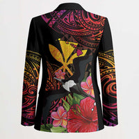 Hawaii Iwa Bird Blazer Great Frigatebird Kanaka Tropical Hippie Style - Polynesian Pride