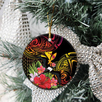 Hawaii Iwa Bird Ceramic Ornament Great Frigatebird Kanaka Tropical Hippie Style - Polynesian Pride