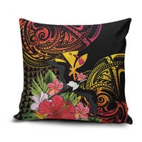 Hawaii Iwa Bird Pillow Cover Great Frigatebird Kanaka Tropical Hippie Style - Polynesian Pride