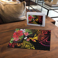 Hawaii Iwa Bird Puzzle Great Frigatebird Kanaka Tropical Hippie Style - Polynesian Pride