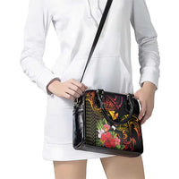 Hawaii Iwa Bird Shoulder Handbag Great Frigatebird Kanaka Tropical Hippie Style - Polynesian Pride