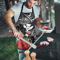 Hawaii Iwa Bird Apron Great Frigatebird Kanaka Tropical Flowers - Polynesian Pride