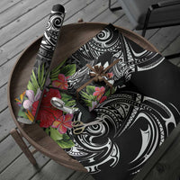 Hawaii Iwa Bird Wrapping Paper Great Frigatebird Kanaka Tropical Flowers - Polynesian Pride