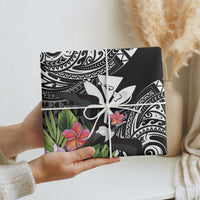 Hawaii Iwa Bird Wrapping Paper Great Frigatebird Kanaka Tropical Flowers - Polynesian Pride