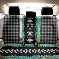 Black Palaka Hawaii Iwa Bird Back Car Seat Cover Hawaiian Kakau Jade Vine Lei - Polynesian Pride