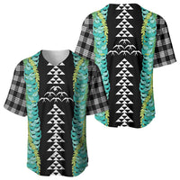 Black Palaka Hawaii Iwa Bird Baseball Jersey Hawaiian Kakau Jade Vine Lei - Polynesian Pride