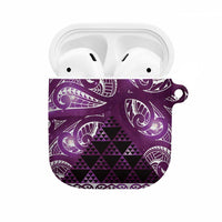 Matariki New Zealand AirPods Case NZ Niho Taniwha Maori New Year Purple Galaxy
