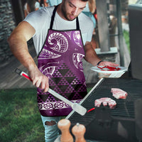 Matariki New Zealand Apron NZ Niho Taniwha Maori New Year Purple Galaxy LT14 - Polynesian Pride