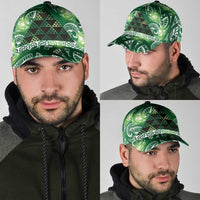Matariki New Zealand Classic Cap NZ Niho Taniwha Maori New Year Green Galaxy LT14 - Polynesian Pride