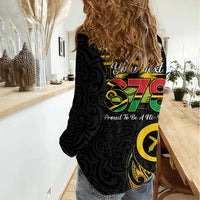 Personalised Vanuatu 678 Women Casual Shirt Proud To Be A Ni-Van