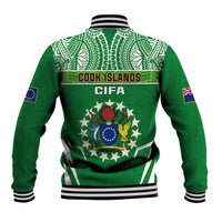Cook Islands Football Baseball Jacket Go Kuki Airani Polynesian Sporty Style LT14 - Polynesian Pride
