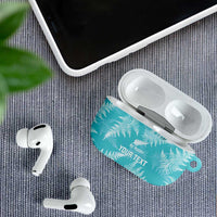 New Zealand Silver Fern Rugby Custom AirPods Case Go Aotearoa Champions Turquoise Version - Polynesian Pride