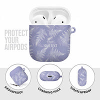 New Zealand Silver Fern Rugby Custom AirPods Case Go Aotearoa Champions Purple Version - Polynesian Pride