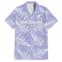 New Zealand Silver Fern Rugby Custom Family Matching Long Sleeve Bodycon Dress and Hawaiian Shirt Go Aotearoa Champions Purple Version - Polynesian Pride