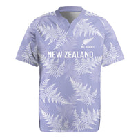 New Zealand Silver Fern Rugby Custom Rugby Jersey Go Aotearoa Champions Purple Version - Polynesian Pride