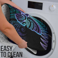 Suicide Prevention New Zealand Bathroom Set Aotearoa Maori Butterfly Mix Silver Fern - Polynesian Pride