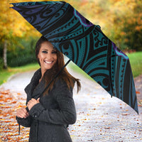 Suicide Prevention New Zealand Umbrella Aotearoa Maori Butterfly Mix Silver Fern - Polynesian Pride