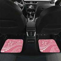 Personalised Polynesia Breast Cancer Awareness Car Mats Brave Strong Butterfly Pink Ribbon