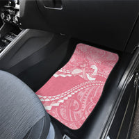 Personalised Polynesia Breast Cancer Awareness Car Mats Brave Strong Butterfly Pink Ribbon
