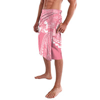 Personalised Polynesia Breast Cancer Awareness Lavalava Brave Strong Butterfly Pink Ribbon