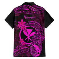 Hawaii Kid Hawaiian Shirt Pineapple Mix Polynesian Plumeria Pink Version LT14 - Polynesian Pride