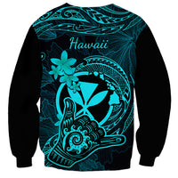 hawaii-sweatshirt-shaka-tattoo-mix-polynesian-plumeria-turquoise-version