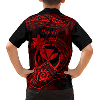 hawaii-kid-hawaiian-shirt-shaka-tattoo-mix-polynesian-plumeria-red-version