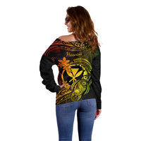 hawaii-off-shoulder-sweater-turtle-mix-polynesian-plumeria-reggae-version