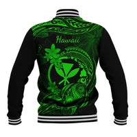 hawaii-baseball-jacket-turtle-mix-polynesian-plumeria-green-version