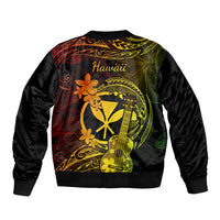 hawaii-bomber-jacket-ukulele-mix-polynesian-plumeria-reggae-version
