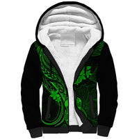 hawaii-sherpa-hoodie-ukulele-mix-polynesian-plumeria-green-version
