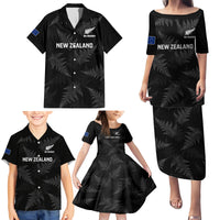 New Zealand Silver Fern Rugby Family Matching Puletasi Dress and Hawaiian Shirt 2023 Go Aotearoa Champions World Cup LT14 - Polynesian Pride