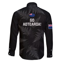New Zealand Silver Fern Rugby Family Matching Summer Maxi Dress and Hawaiian Shirt 2023 Go Aotearoa Champions World Cup LT14 - Polynesian Pride