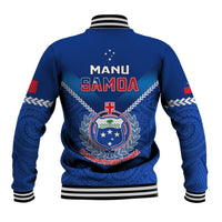 Samoa Rugby Baseball Jacket 2023 Go Manu Samoa LT14 - Polynesian Pride