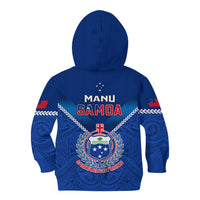 Samoa Rugby Kid Hoodie 2023 Go Manu Samoa LT14 - Polynesian Pride