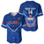 Personalised Samoa Rugby Baseball Jersey 2023 Go Manu Samoa With Polynesian Tattoo LT14 Blue - Polynesian Pride