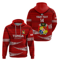 Custom Tonga Rugby Hoodie 2023 Ikale Tahi Tongan Ngatu Pattern LT14 - Polynesian Pride