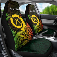 Personalised Vanuatu Family Day Car Seat Cover Happy 26 December Vanuatuan Pig Tusk LT14 - Polynesian Pride