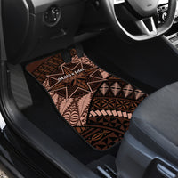 Malo e lelei Tonga Car Mats Tongan Ngatu Pattern Vintage Vibes LT14 - Polynesian Pride