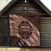 Malo e lelei Tonga Quilt Tongan Ngatu Pattern Vintage Vibes LT14 - Polynesian Pride