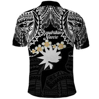 Ekamowir Omo Nauru Polo Shirt Naoero Twelve-pointed Star Polynesian Tattoo