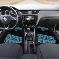 Fiji Rugby 2025 Custom Car Mats Fijian Tapa Toso Viti Toso - Black