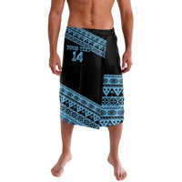 Fiji Rugby 2025 Custom Lavalava Fijian Tapa Toso Viti Toso - Black