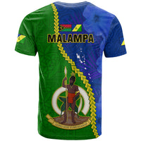 Vanuatu Malampa Province T Shirt Turtle Sand Drawing Unique Tapa Pattern LT14 - Polynesian Pride