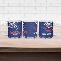 Custom Samoa Cricket Ceramic Mug Go Champions Samoan - Polynesian Pride