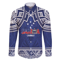Custom Samoa Cricket Family Matching Mermaid Dress and Hawaiian Shirt Go Champions Samoan - Polynesian Pride
