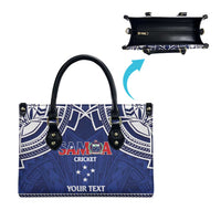 Custom Samoa Cricket Leather Bag Go Champions Samoan - Polynesian Pride