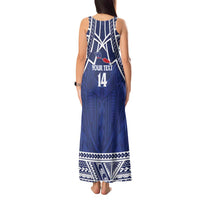 Custom Samoa Cricket Tank Maxi Dress Go Champions Samoan - Polynesian Pride