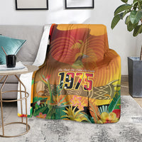 Papua New Guinea Independence Day Blanket One People One Nation One Country
