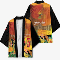 Personalised Papua New Guinea Independence Day Kimono One People One Nation One Country